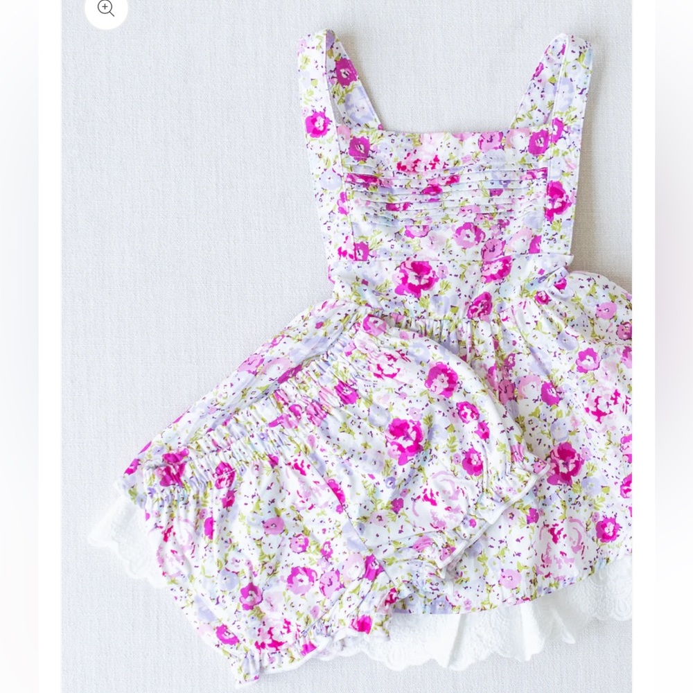 4T SweetHoney Pinafore Dress - Like new condition